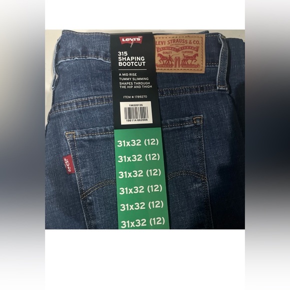 Levi's Women's 315 Boot Cut Jeans in Blue size (12) 31x32 - Picture 5 of 5